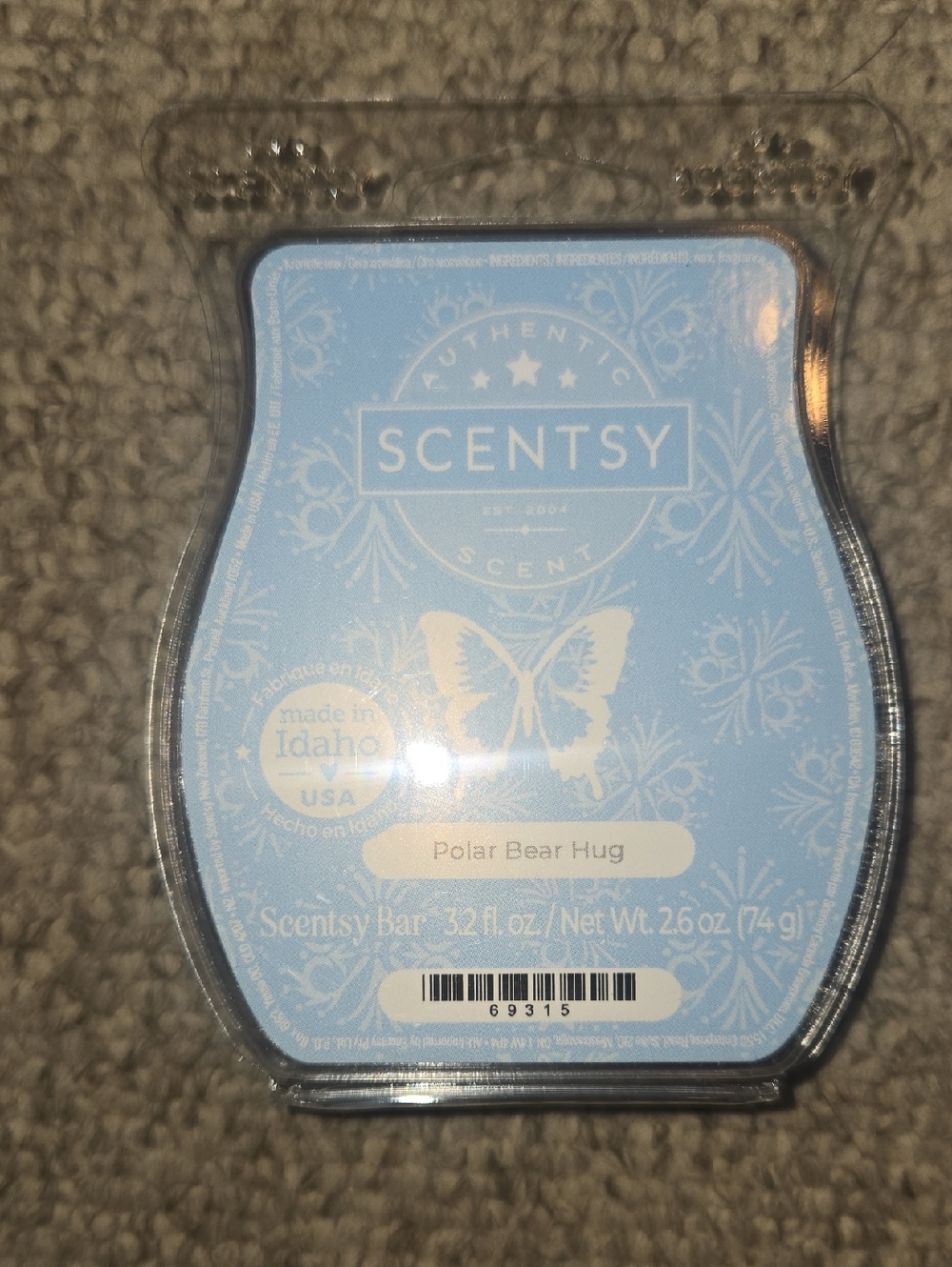 Scentsy Polar Bear Hug Wax Bar